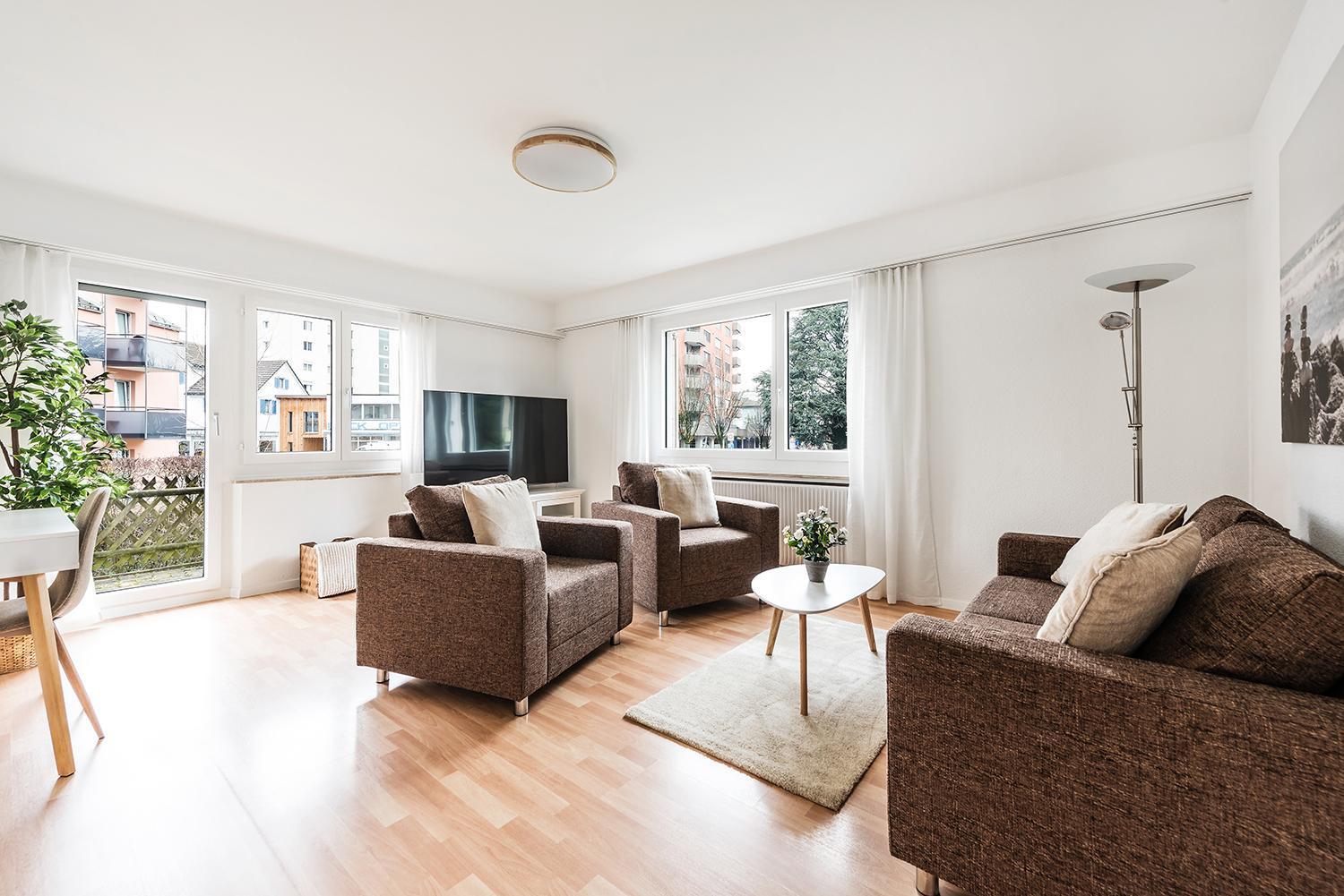 Soho 13 !Gratis Parken, Free Parking! Apartment Кройцлинген Екстериор снимка